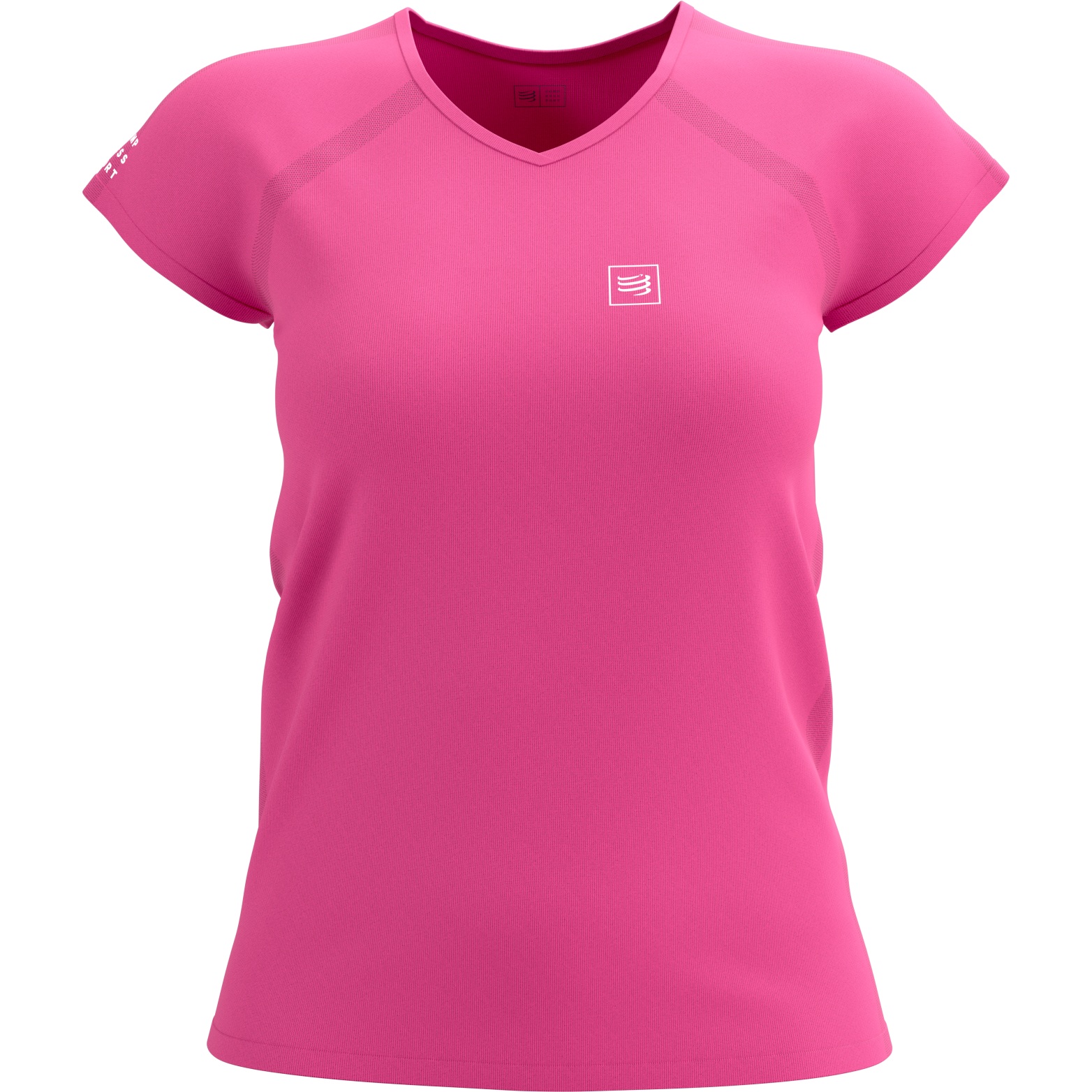 Produktbild von Compressport Training T-Shirt Damen - magenta