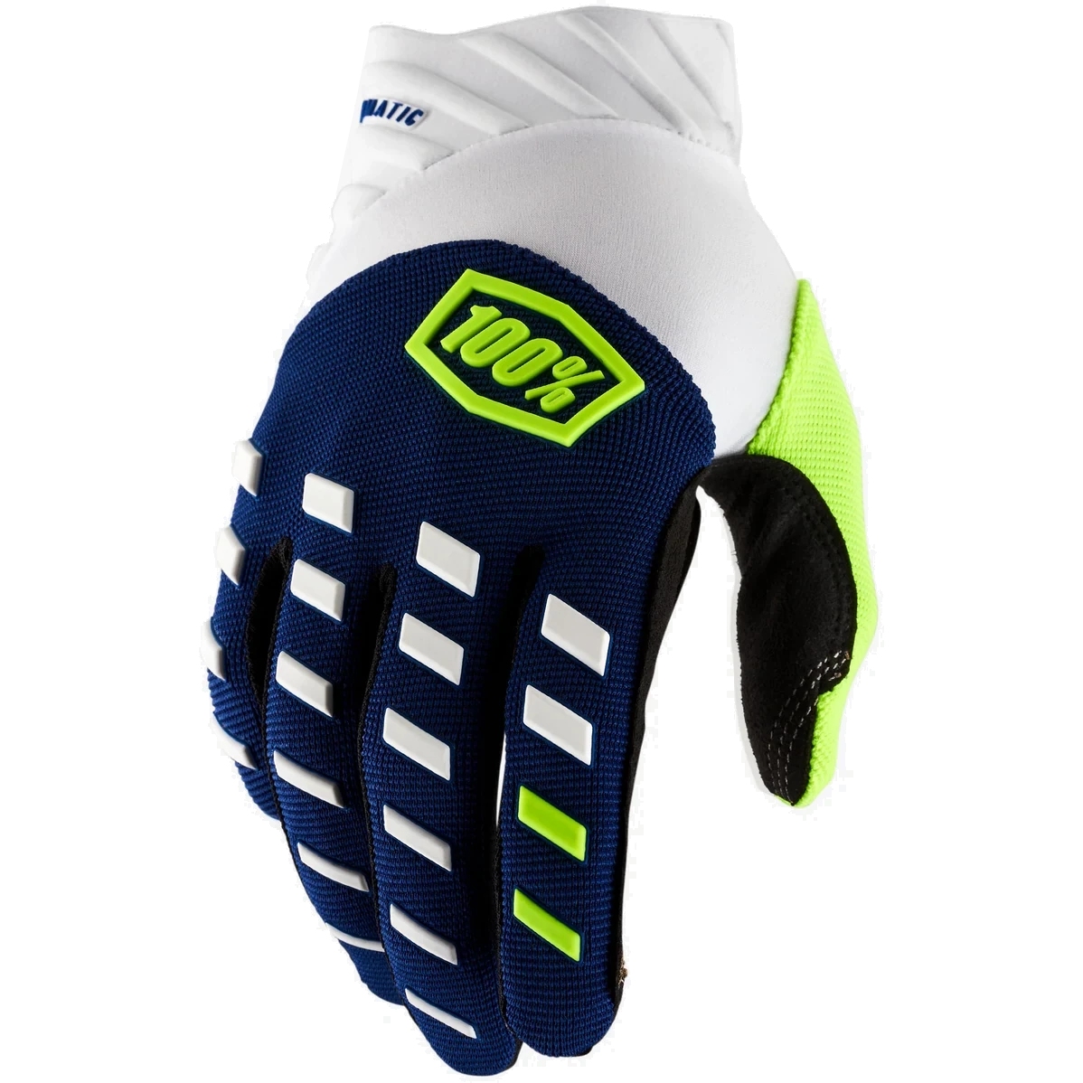 Productfoto van 100% Airmatic Bike Gloves - navy/white
