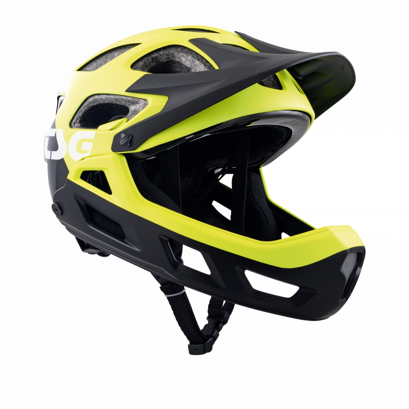 Bild von TSG Seek FR Graphic Design Kinder Helm - flow black-yellow