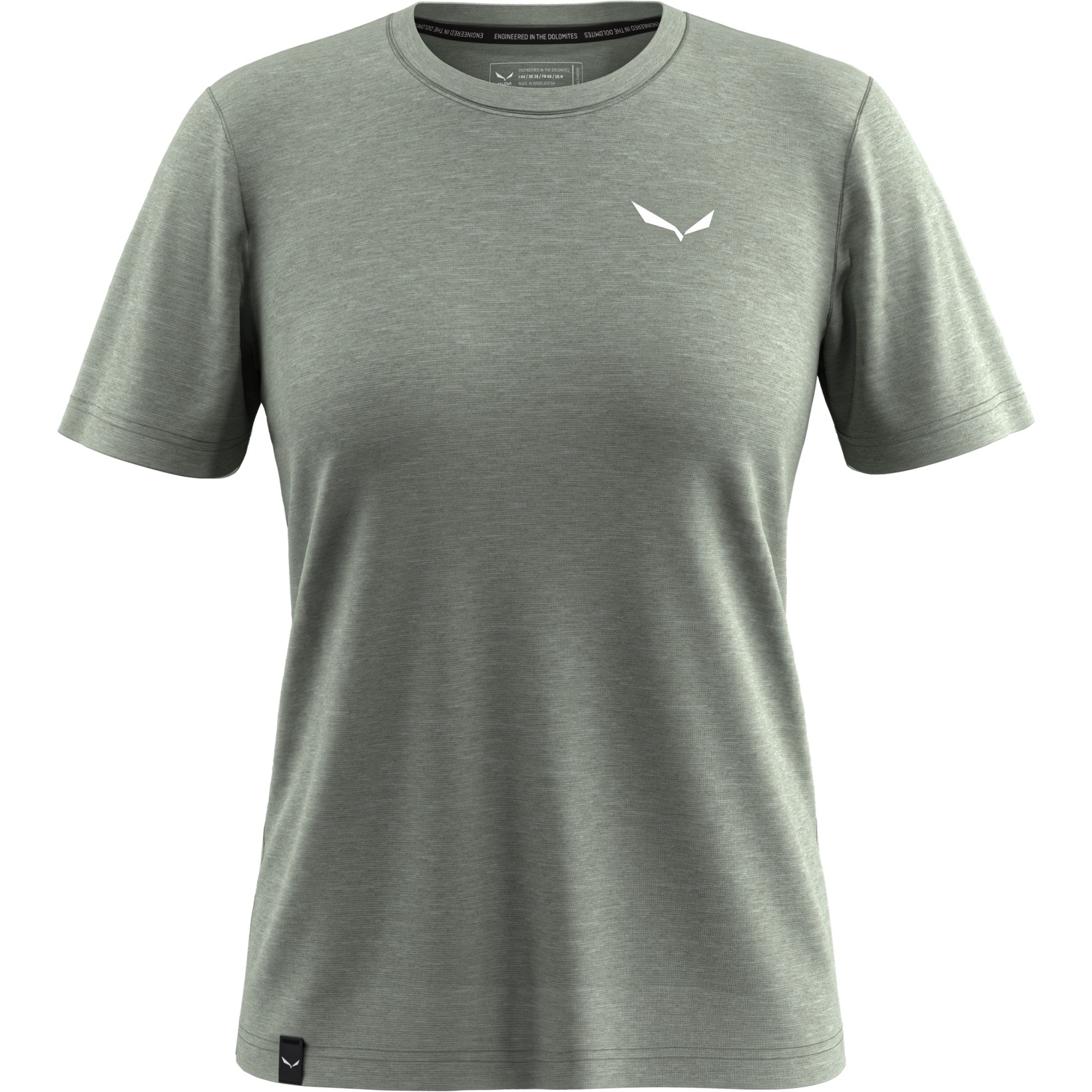 Photo produit de Salewa T-Shirt Femme - Eagle Minilogo Alpine Merino - shadow 5130