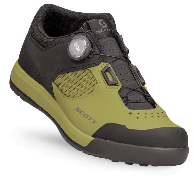 Image de SCOTT Chaussures - MTB Shr-alp Boa EVO - noir mat/vert savane