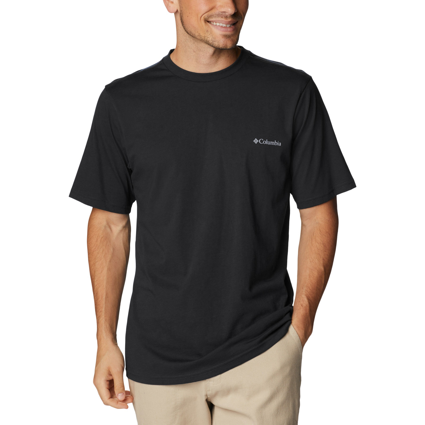 Photo produit de Columbia T-Shirt Homme - CSC Basic Logo - Black/LC CSC Branded Graphic