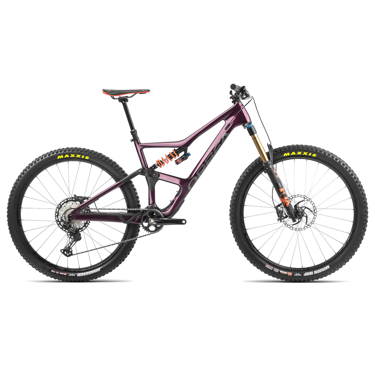 Produktbild von Orbea Occam M10 LT XT Mountainbike - 2022 - Metallic Mulberry - Black (matt)