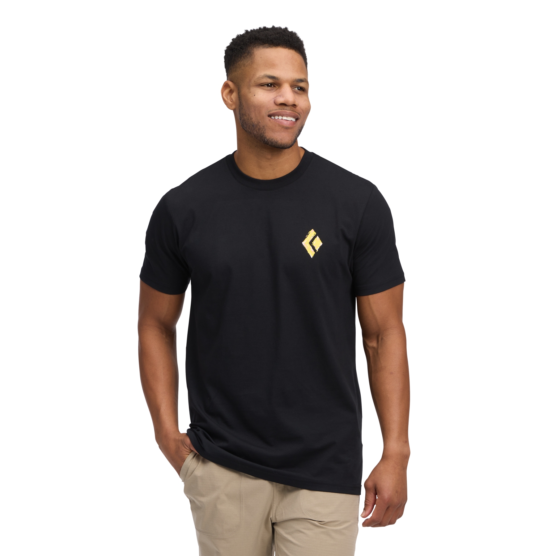 Produktbild von Black Diamond Shredded Kurzarmshirt Herren - Black