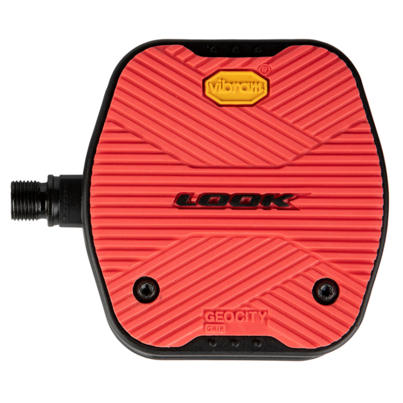 Image of LOOK Geo City Grip Pedal - red