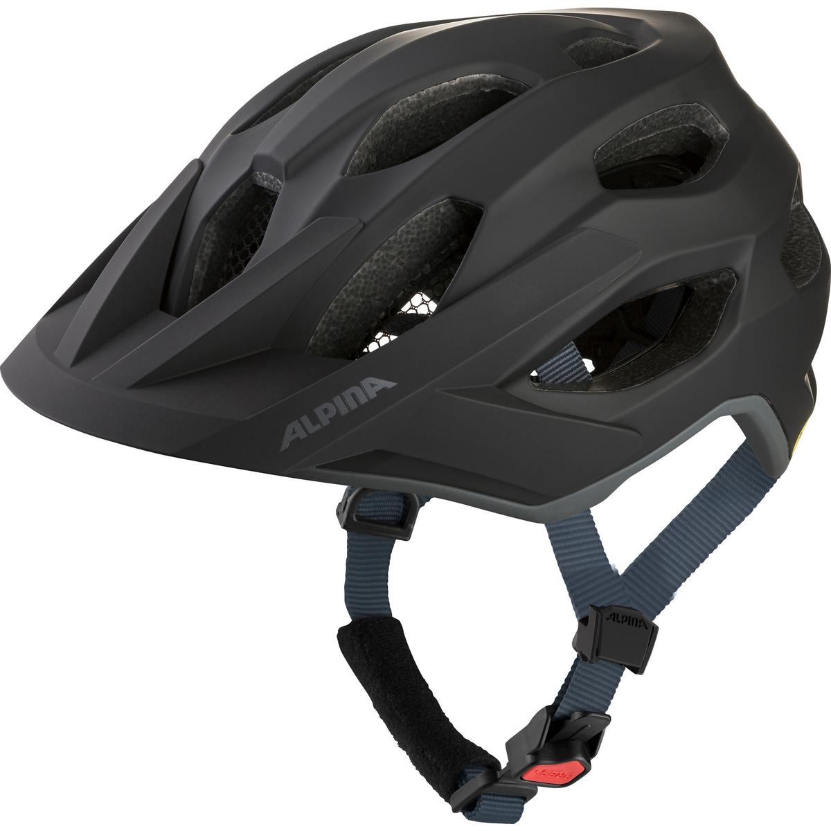 Produktbild von Alpina Apax MIPS Helm - schwarz matt