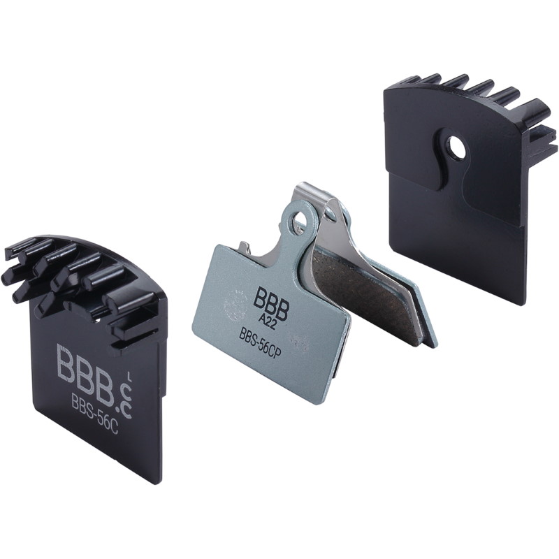 BBB Cycling Bike Brake Shoes – 2 Pairs (4 Pieces), Compatible With Shimano, SRAM, Campagnolo, BBB TechStop/Cross Stop