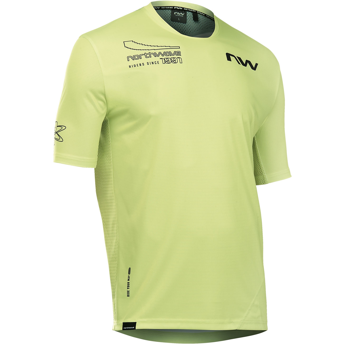 Picture of Northwave Edge 2 Short Sleeve Jersey Men - cool matcha/black 67