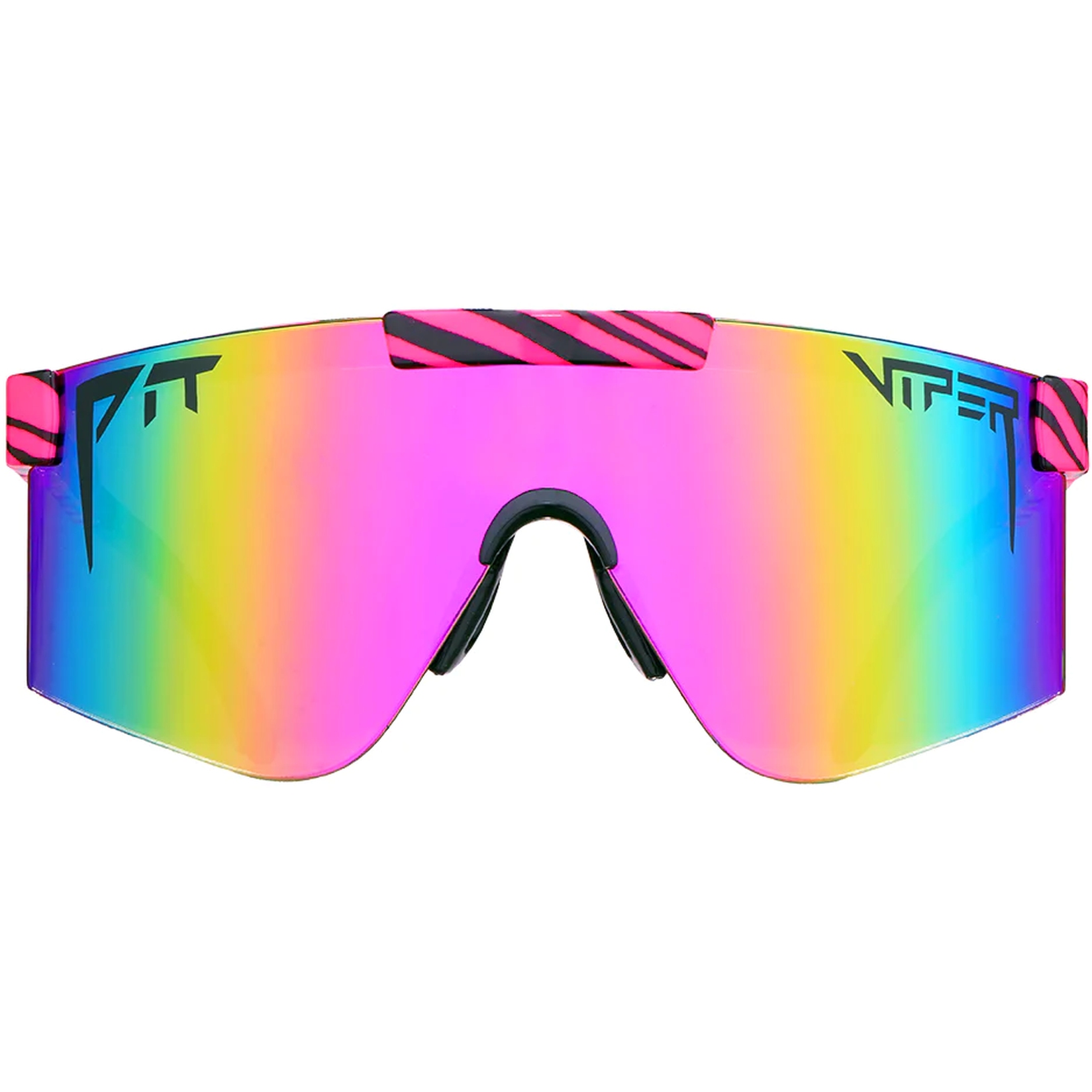 Produktbild von Pit Viper The 2000s Brille - The Hot Tropics / Rainbow Revo Mirror