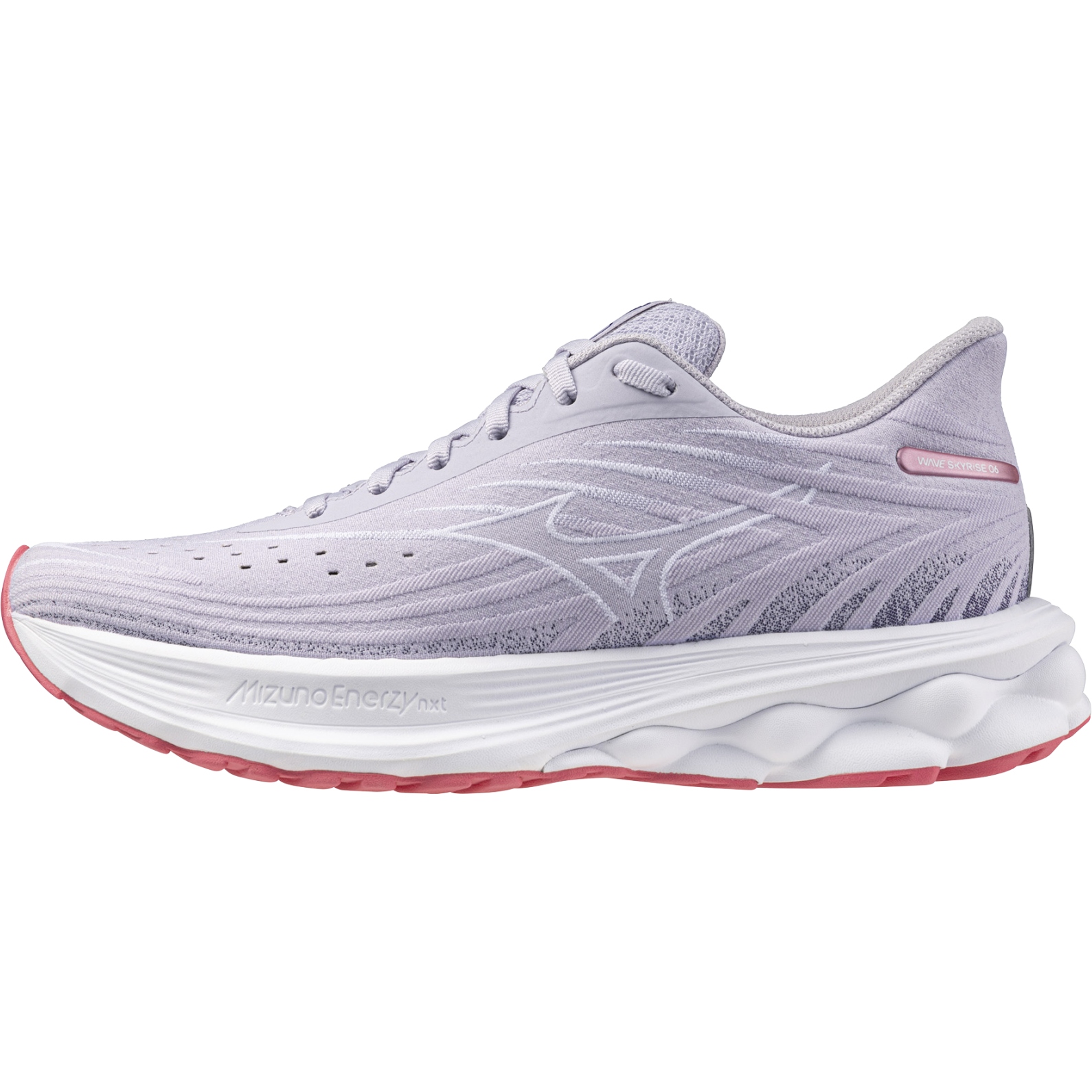 Produktbild von Mizuno Wave Skyrise 6 Laufschuhe Damen - Thistle/Violet Indigo/Camellia Rose