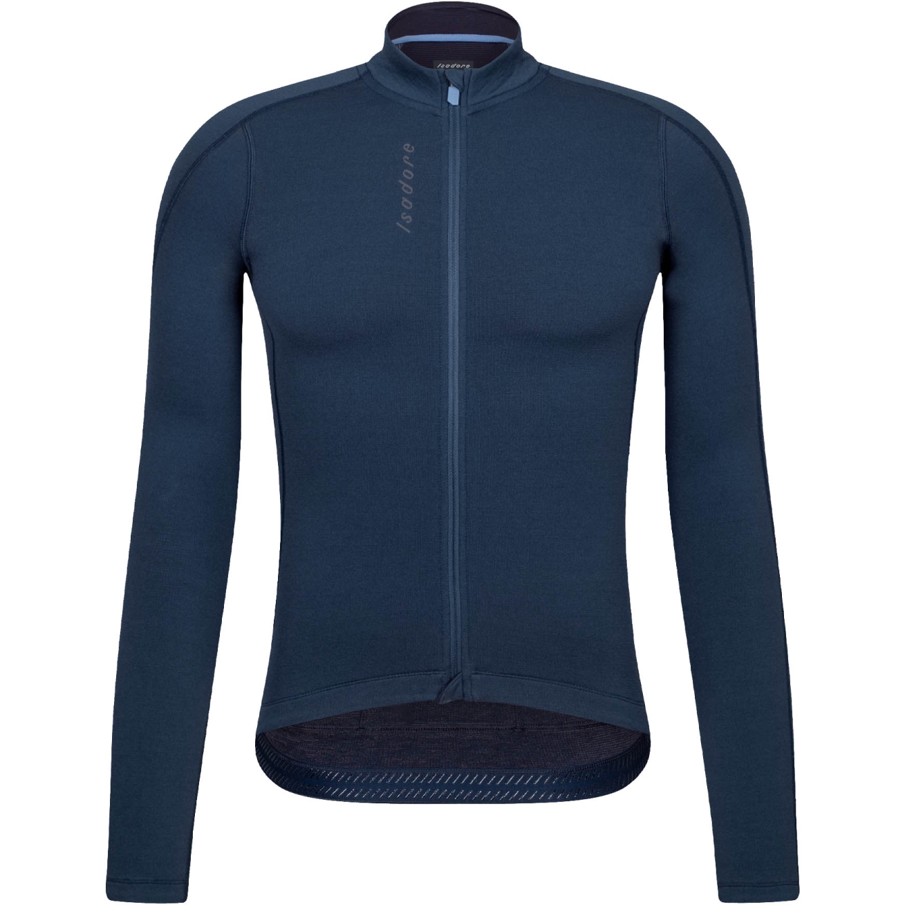 Maillot Cyclisme Femme Campagnolo Tech Motion - Manches Longues, Fermeture Complète, Taille S, Bleu Foncé