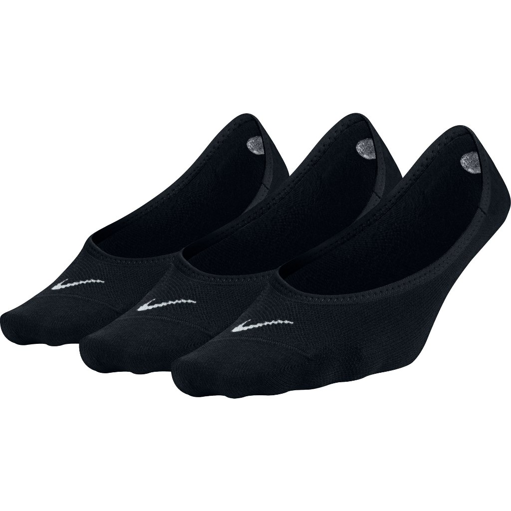 Produktbild von Nike Lightweight No-Show Socken Damen (3 Paar) - black/white SX4863-010