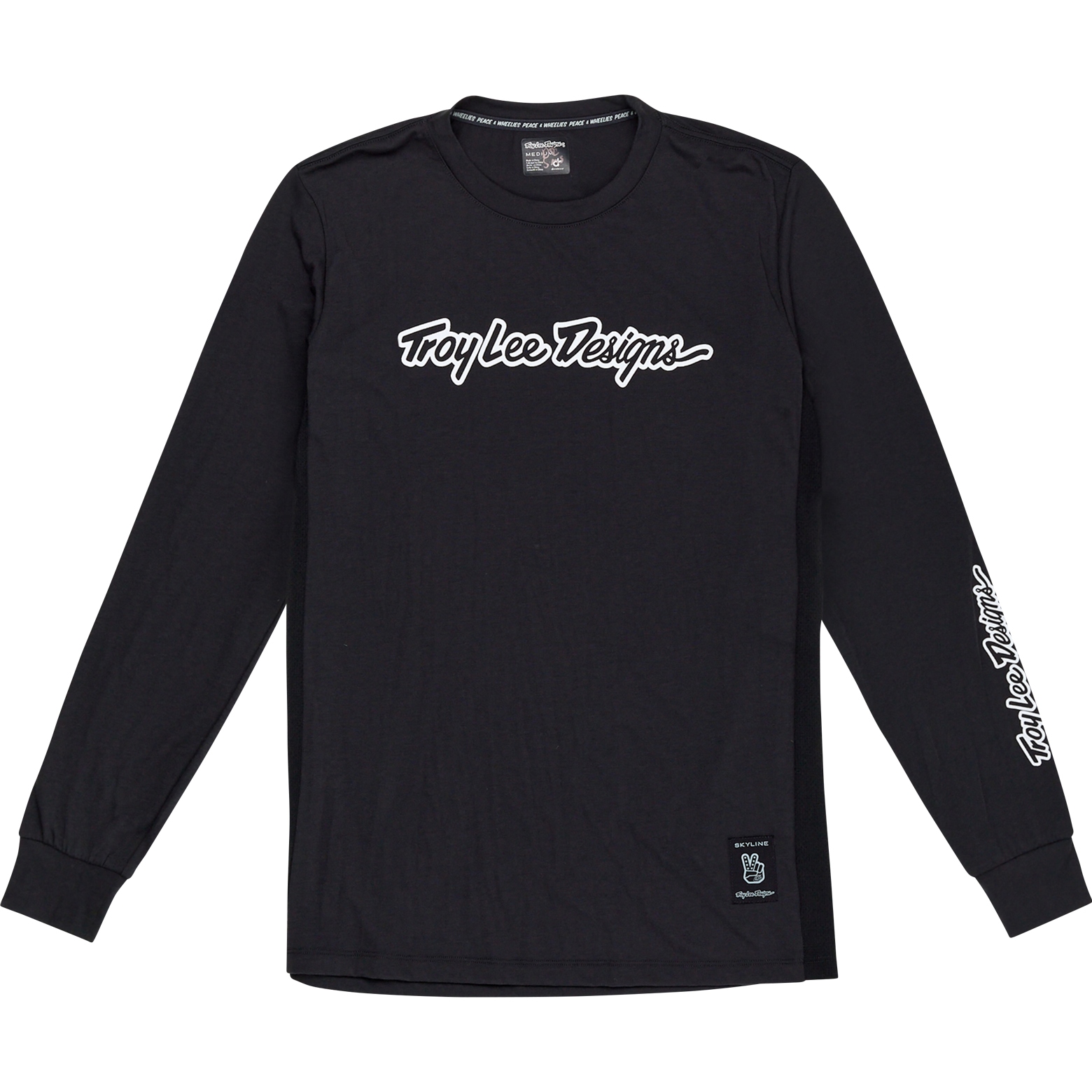 Produktbild von Troy Lee Designs Skyline Ride Langarmtrikot Herren - Signature Black