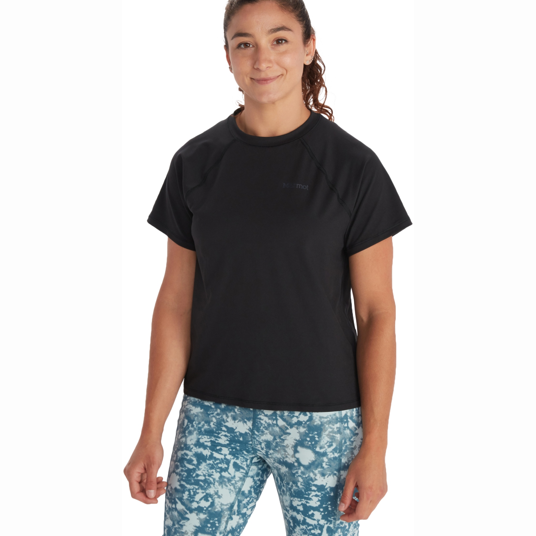 Marmot Windridge Short Sleeve T-Shirt Women - black | BIKE24