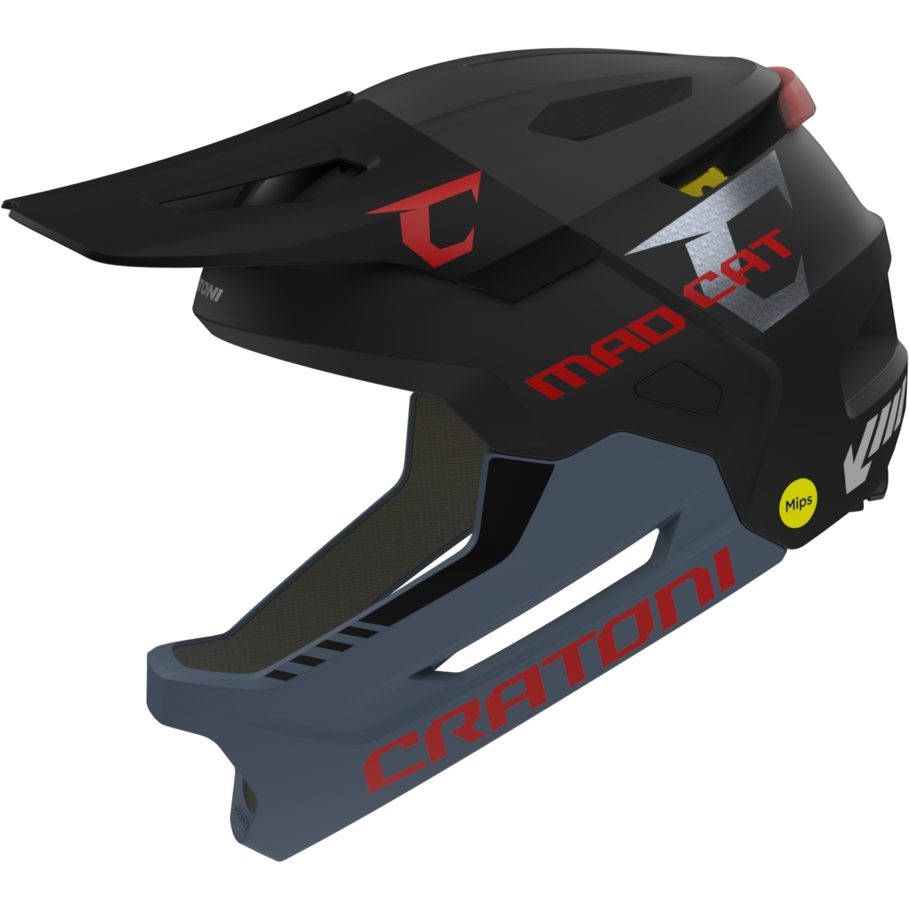 Produktbild von CRATONI MadCat MIPS Fahrradhelm Kinder - gunmetal-red matt