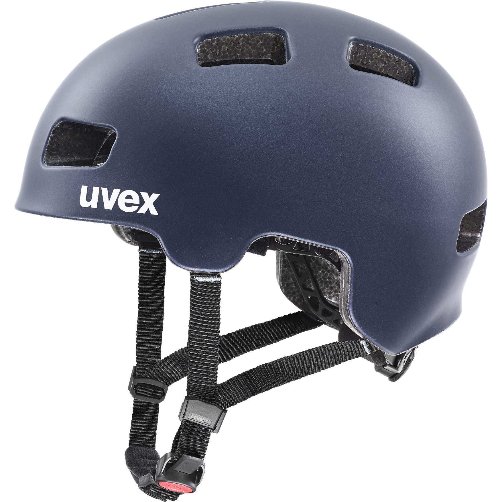 Casque vélo bébé - UVEX Kid 2 CC - Dark Blue Rocket Mat