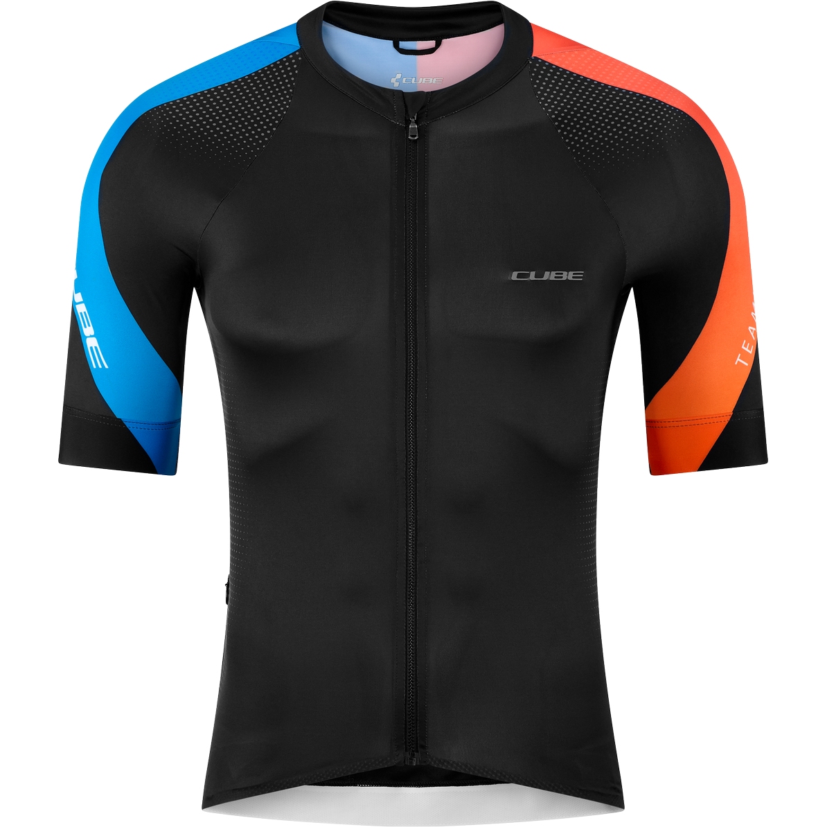CUBE Road/XC Teamline Short Sleeve Jersey Men - black | BIKE24