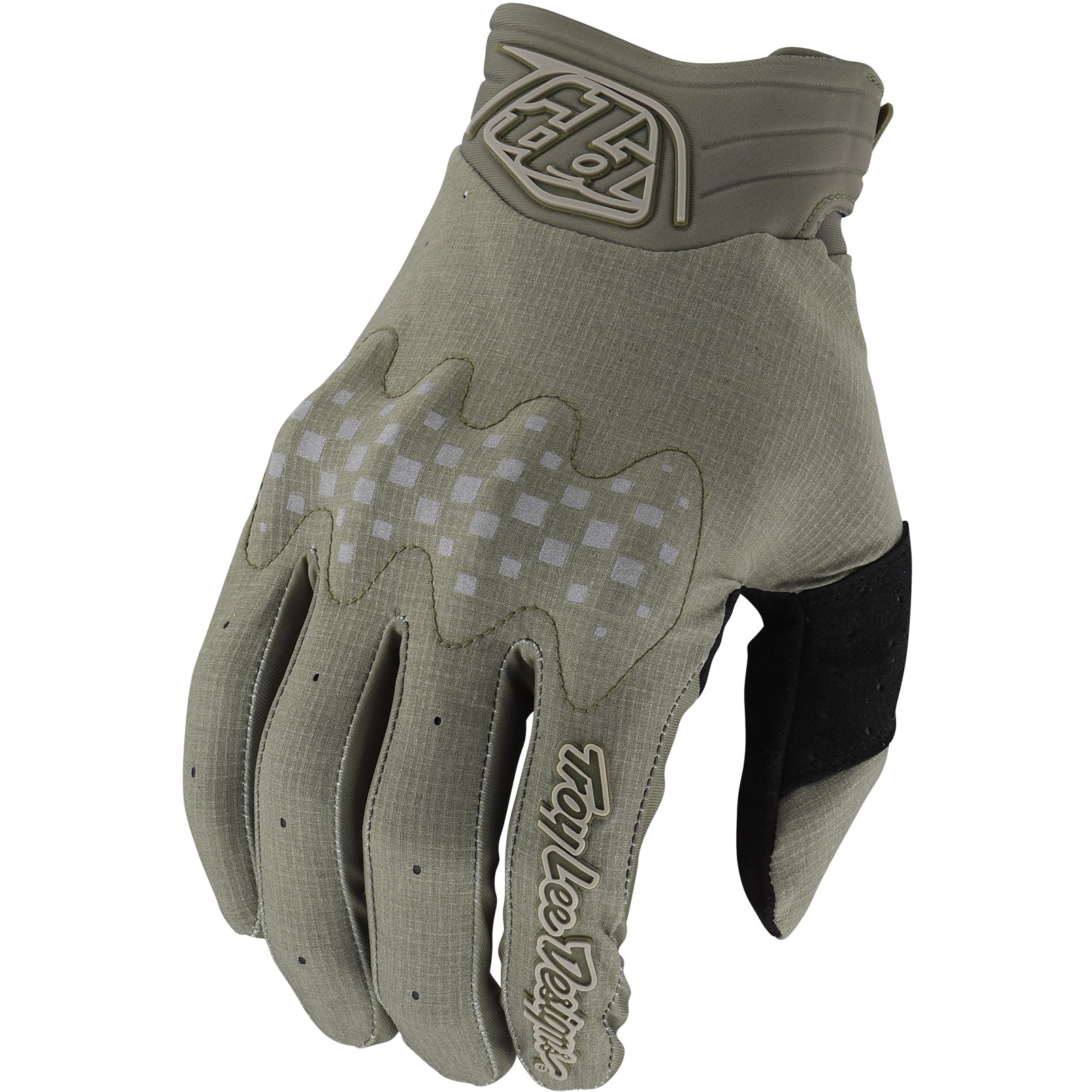 Picture of Troy Lee Designs Gambit Gloves - Solid Olive Green