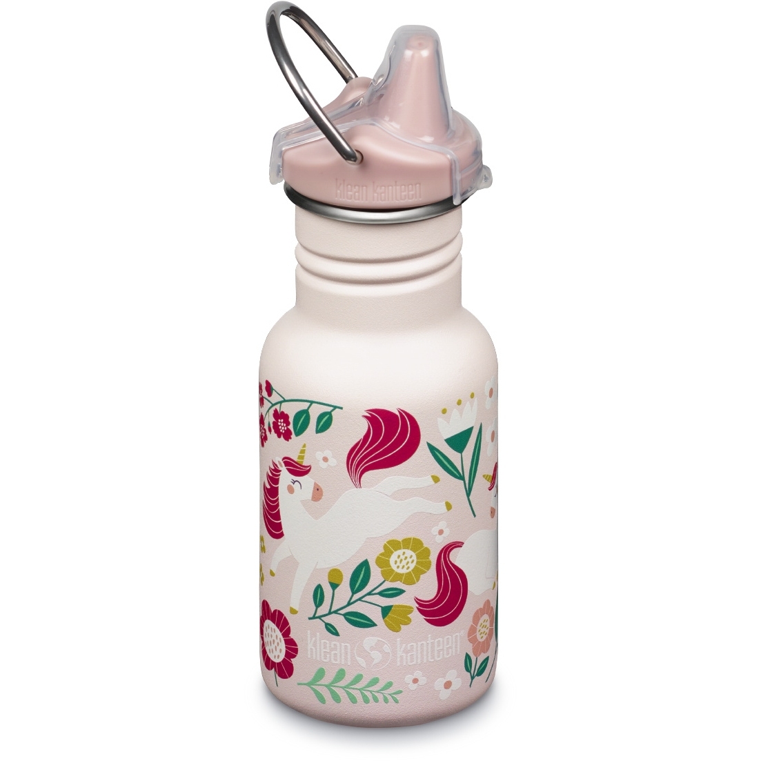 Kuva tuotteesta Klean Kanteen Kid Classic Sippy Cap Juomapullo - 355ml - leaping unicorn