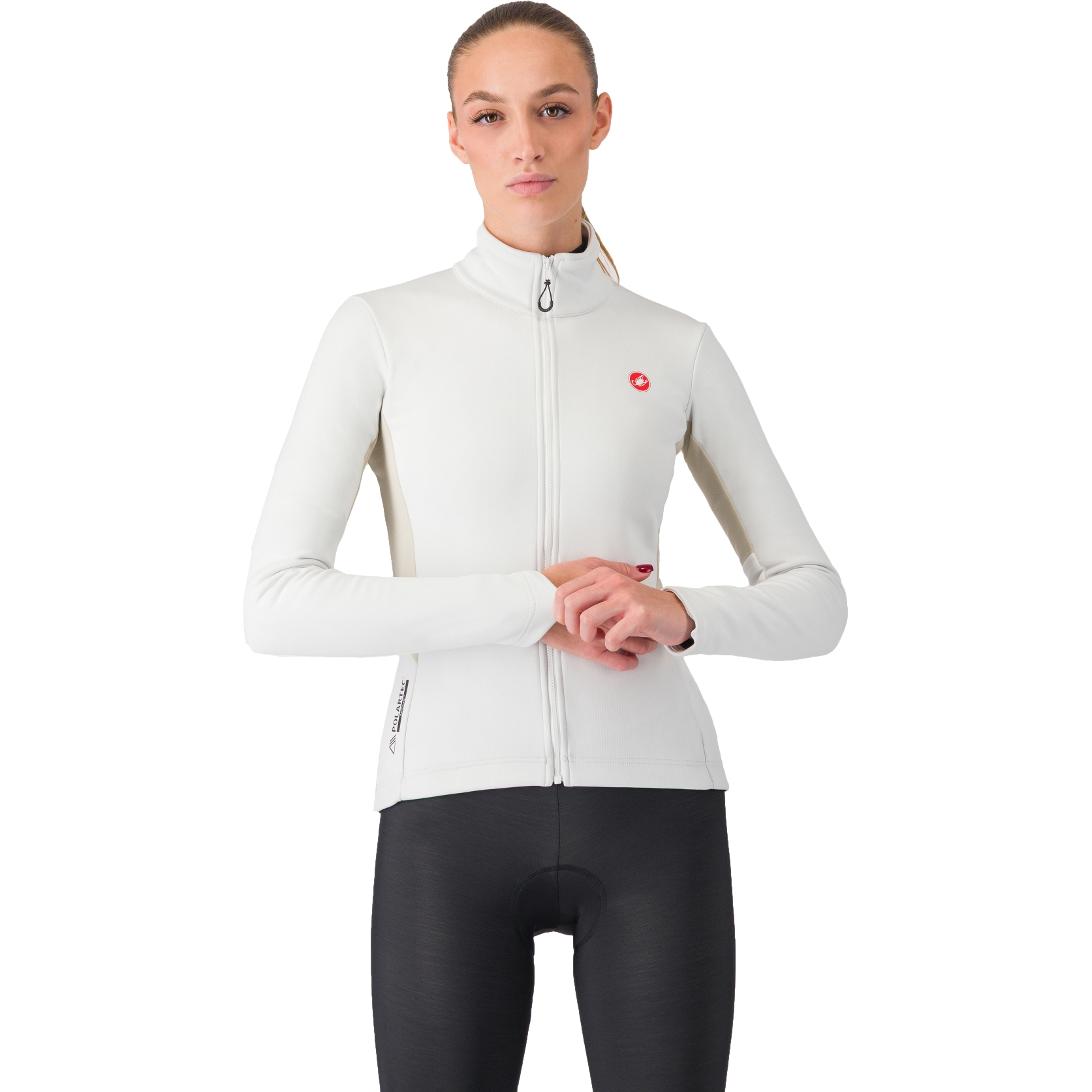 Женская куртка Castelli Entrata 2 - слоновая кость/серебристая луна 065