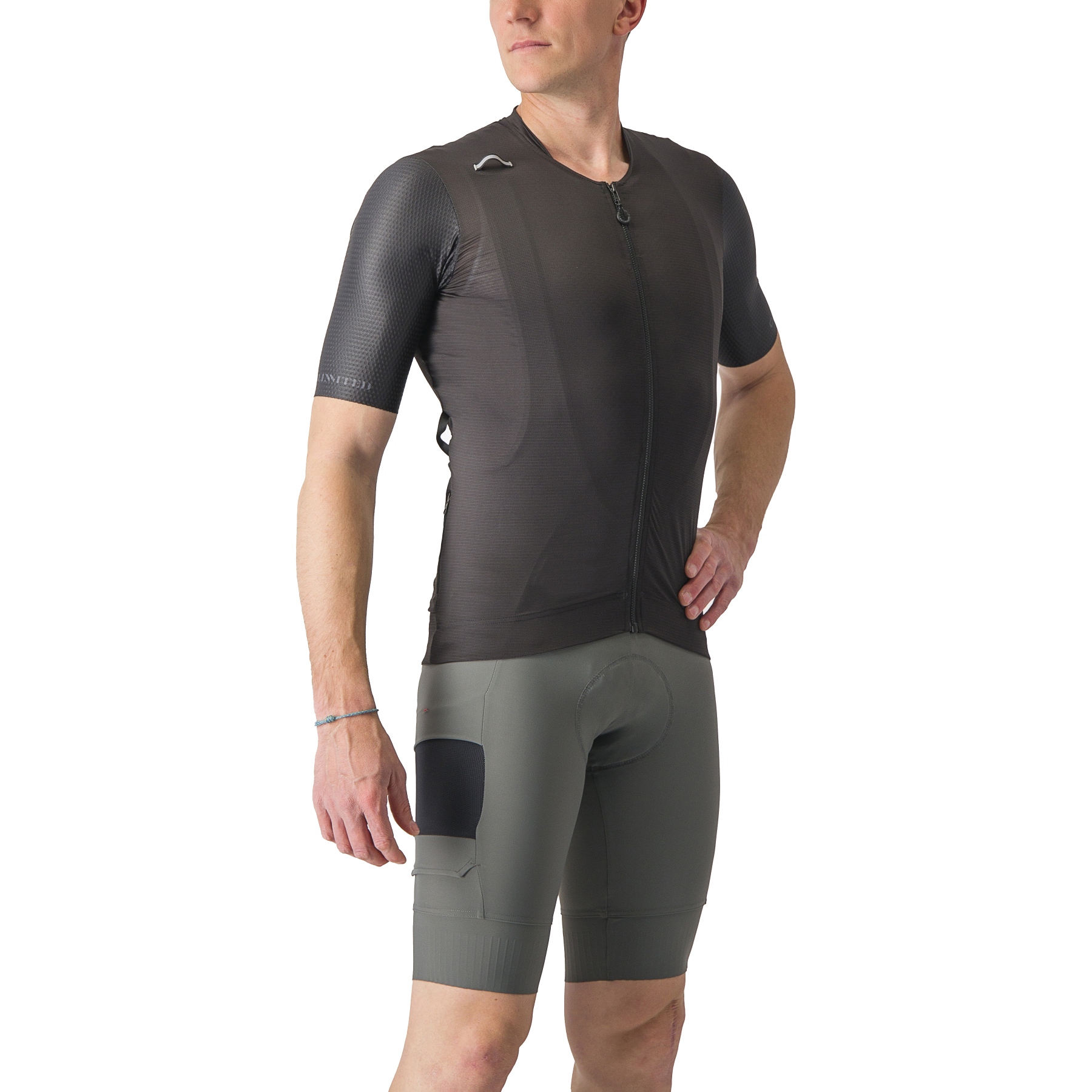 Castelli Unlimited Pro Jersey Men - light black 085 | BIKE24