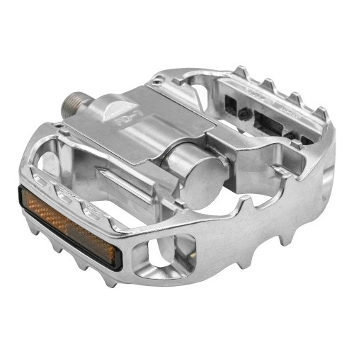 MKS FD-7 Wide Klappbare Pedale - silber