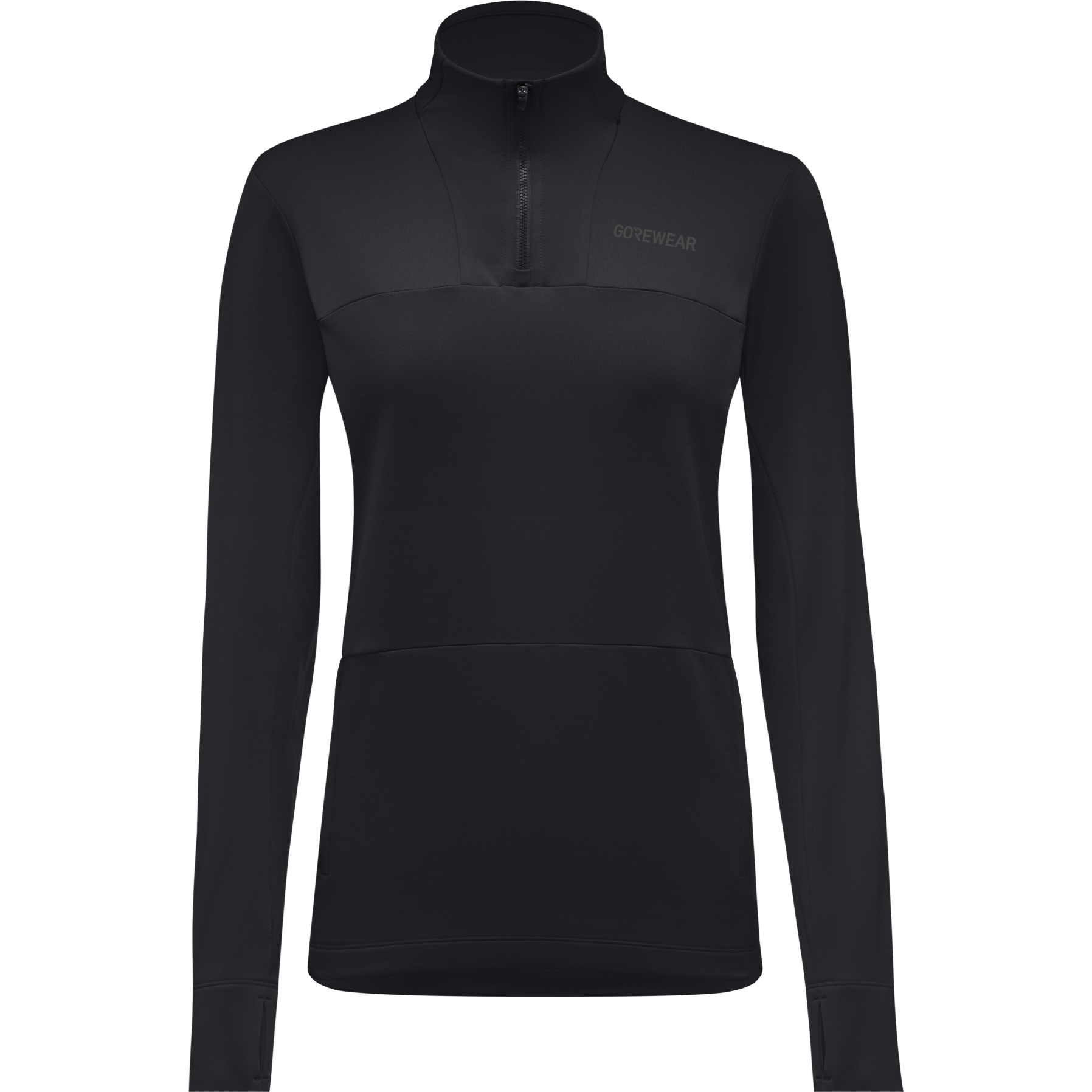 Kuva tuotteesta GOREWEAR Training Thermo 1/4-Zip Midlayer Naiset - musta 9900