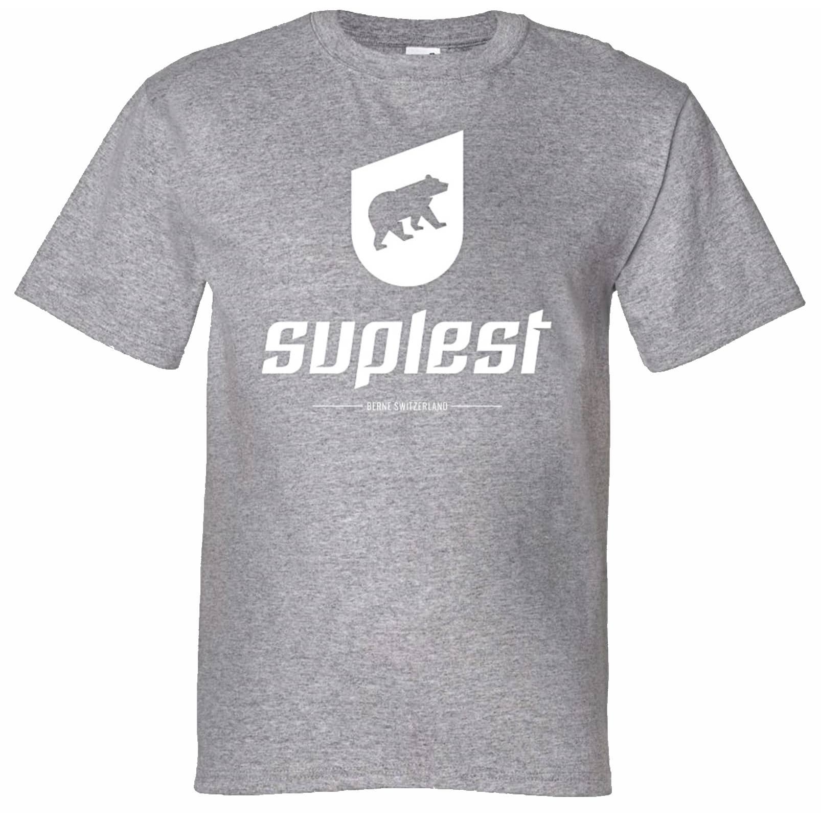 Foto de Suplest Logo Camiseta - gris