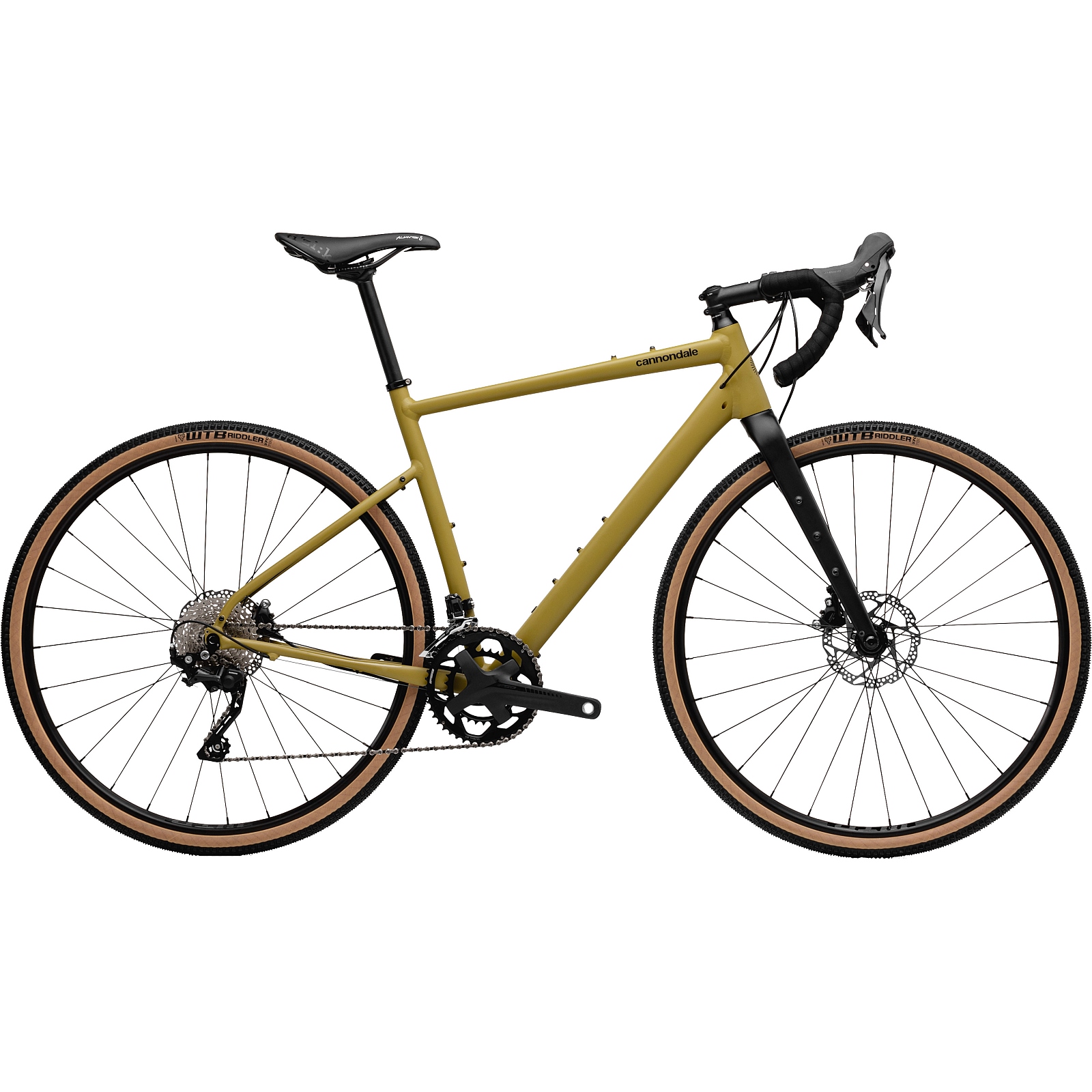 Productfoto van Cannondale TOPSTONE 2 - Shimano GRX - Gravelbike - 2023 - olive green