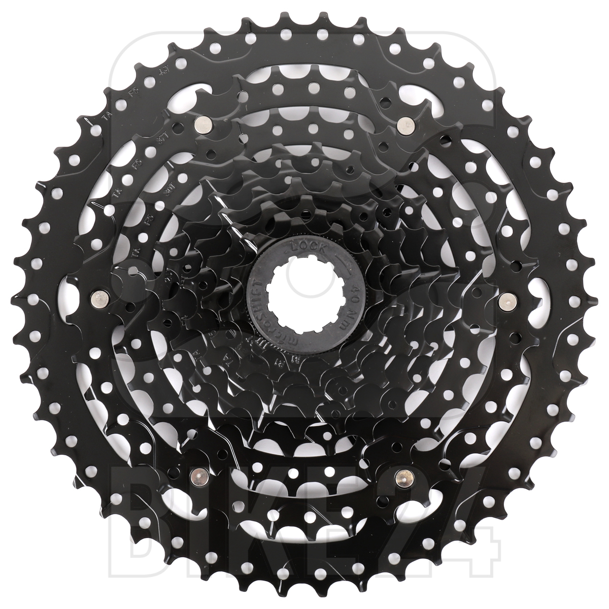 Picture of microSHIFT ADVENT CS-H093 Cassette - 9-speed - 11-46 Teeth