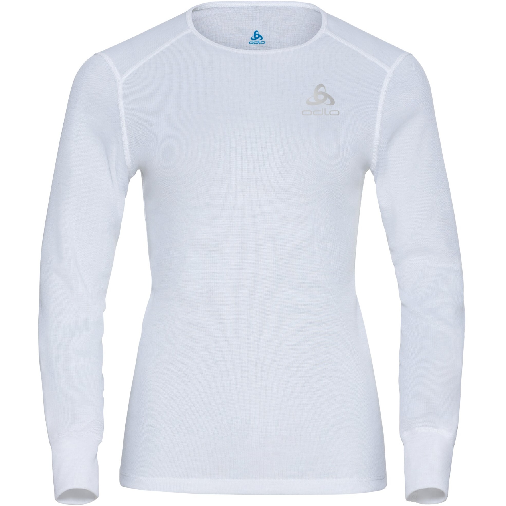 Picture of Odlo Women&#039;s Active Warm Eco Long-Sleeve Base Layer Top - white