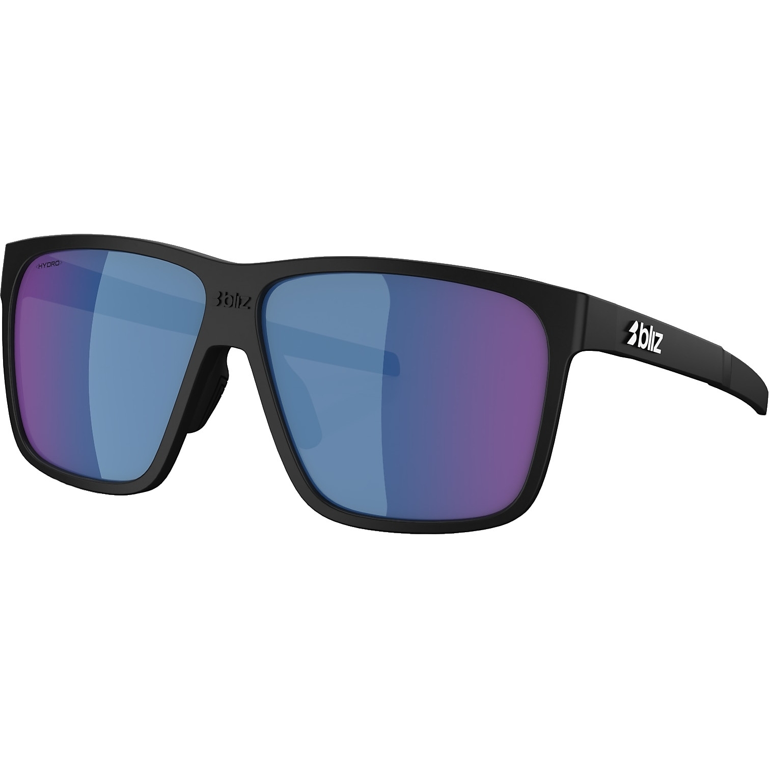 Picture of Bliz A001 Glasses - Matt Black / Grey with Blue Mirror