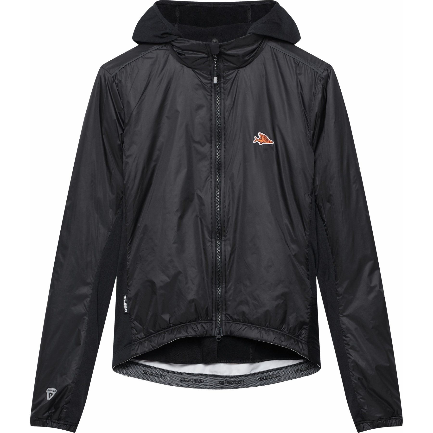 Мужская термокуртка Café du Cycliste Lise - черный