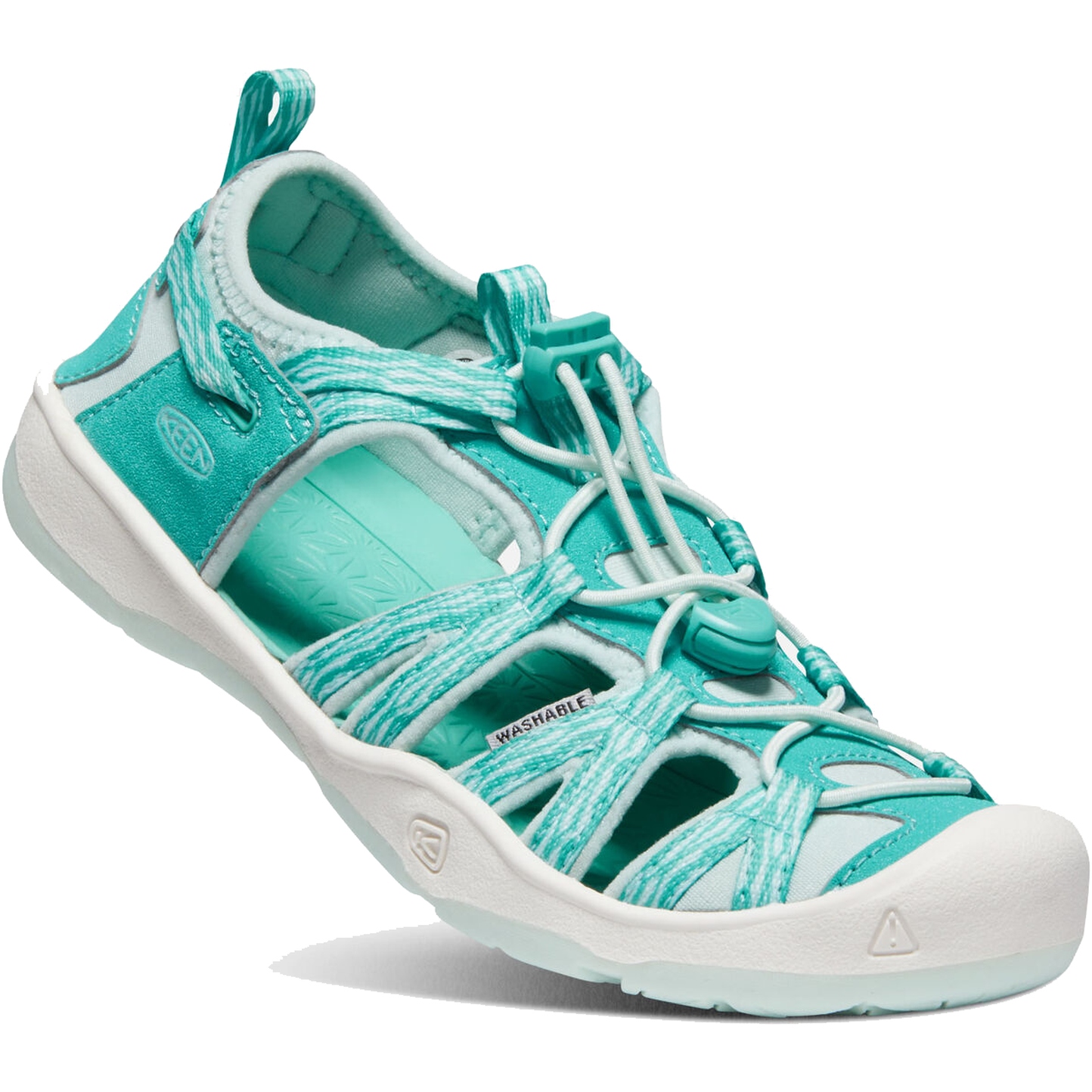 Image of KEEN Moxie Kids Sandals - Waterfall / Blue Glass (Size 32-38)