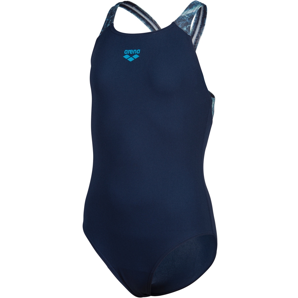 Produktbild von arena Performance Pacific Swim Pro Back Badeanzug Mädchen - Navy/Blue Multi