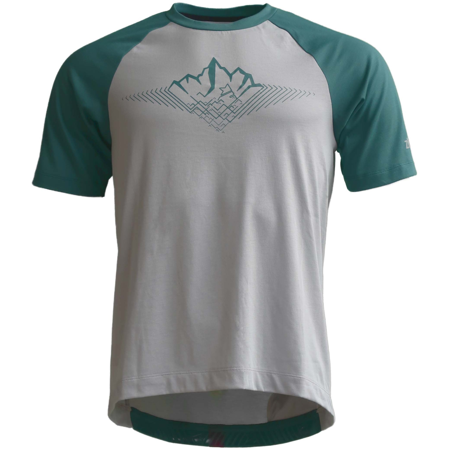Foto de Zimtstern Maillot MTB de Manga Corta Hombre - PureFlowz - High Rise/Pacific