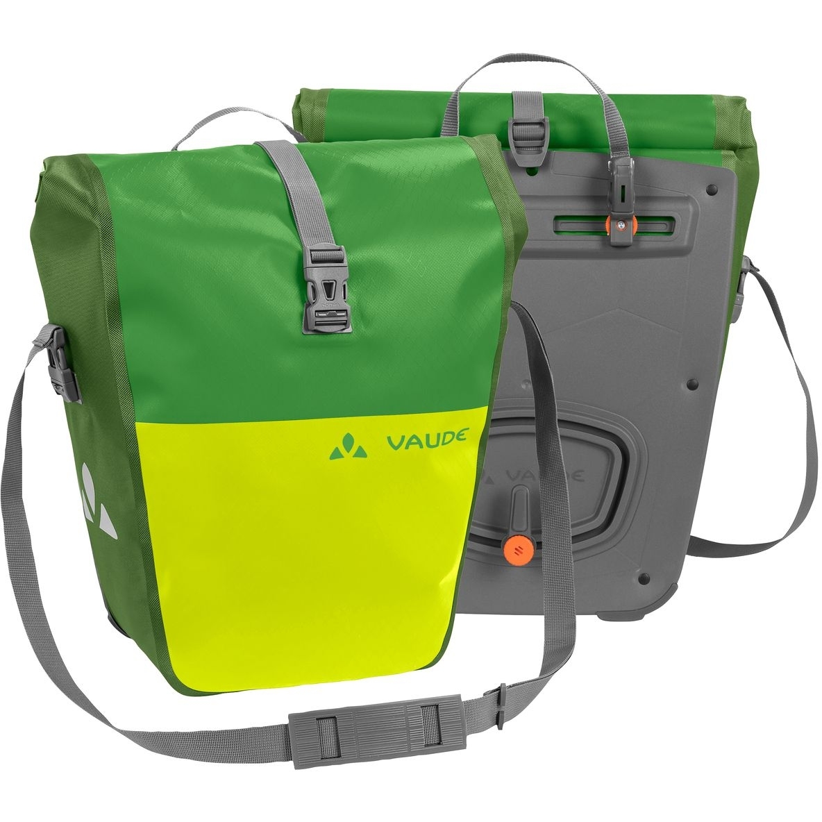 Produktbild von Vaude Aqua Back Color Fahrradtasche (Paar) - 2x24L - bright green