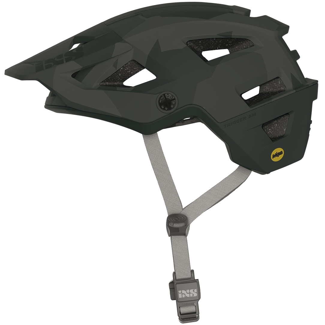 Image of iXS Trigger All-Mountain MIPS Camo Helmet - black camo
