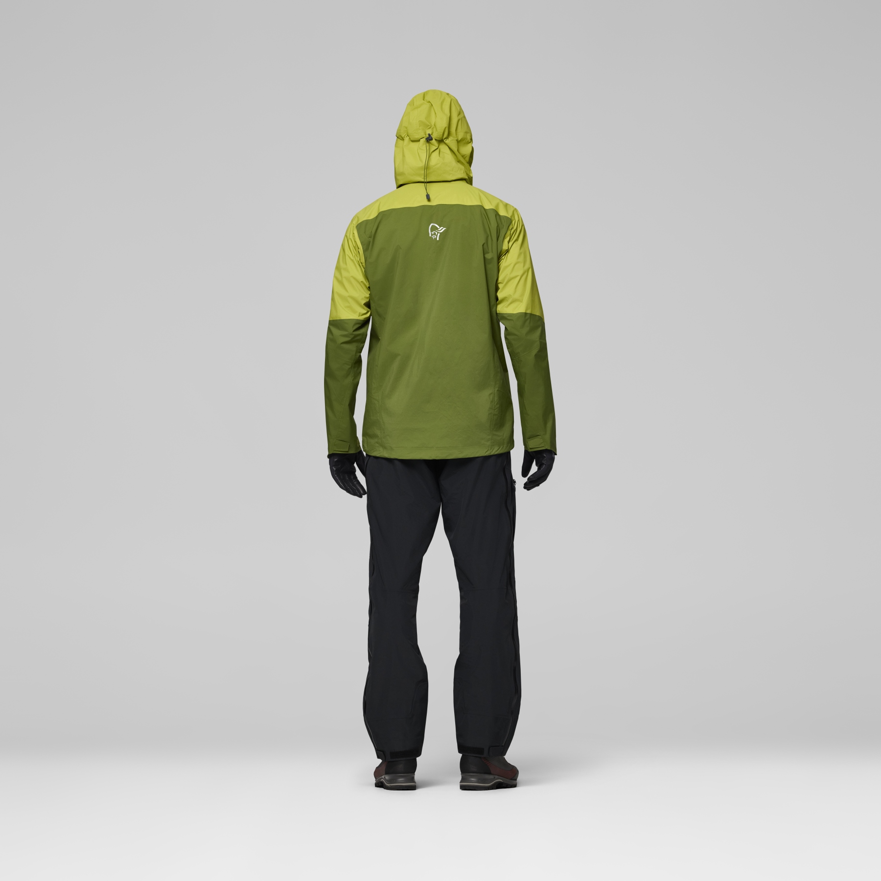 Norrona falketind dri1 Jacket Men - Pesto/Golden Lime | BIKE24