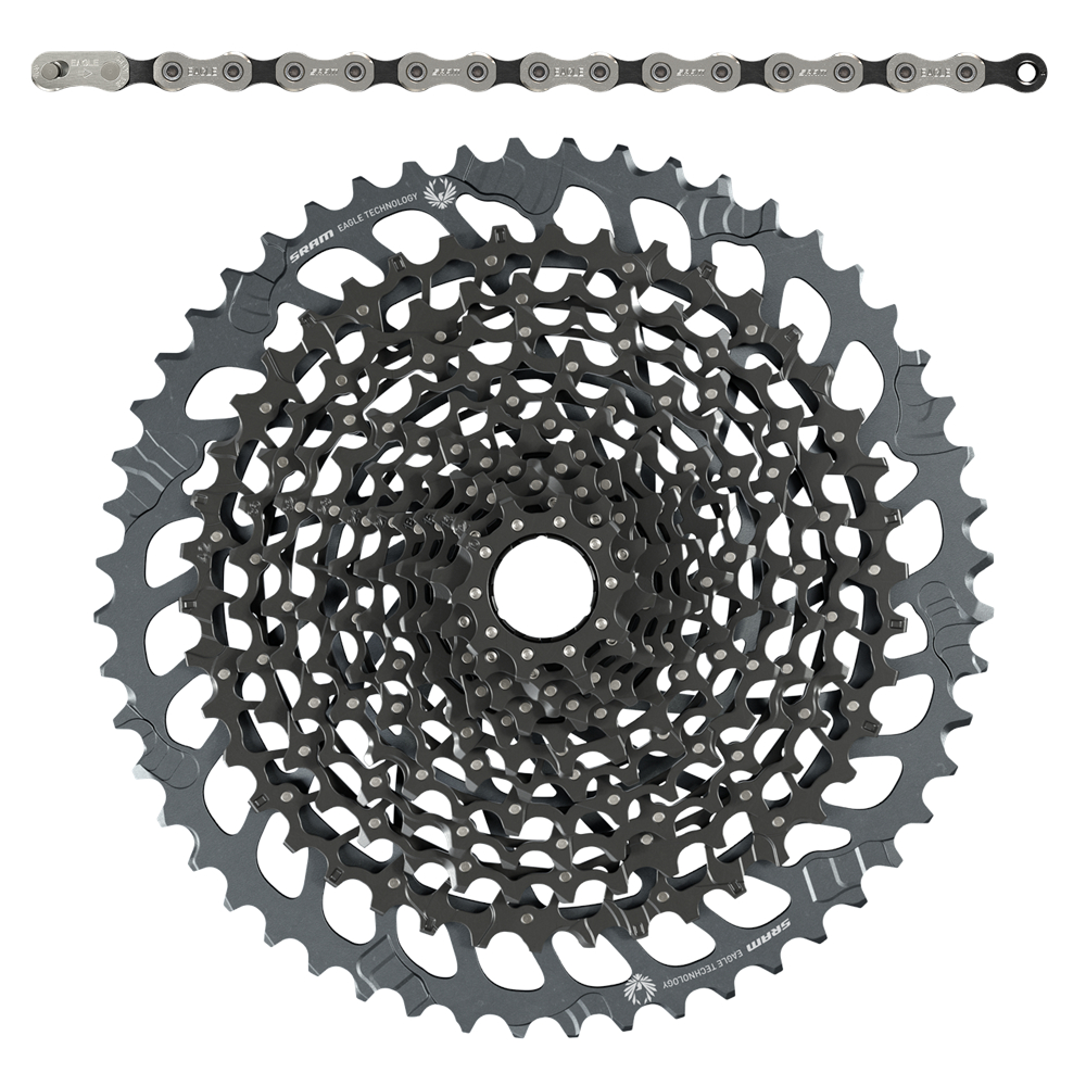 Productfoto van SRAM GX Eagle Wear and Tear -Set with Chain and XG-1275 Cassette - 52 teeth