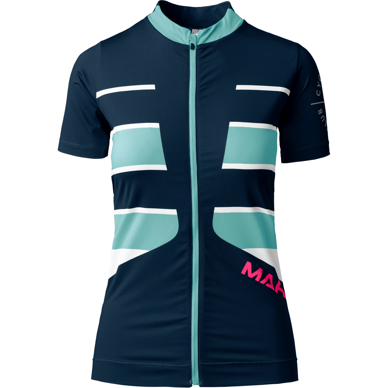 Produktbild von Martini Sportswear Flowtrail Zip Dynamic Kurzarmtrikot Damen - true navy/skylight