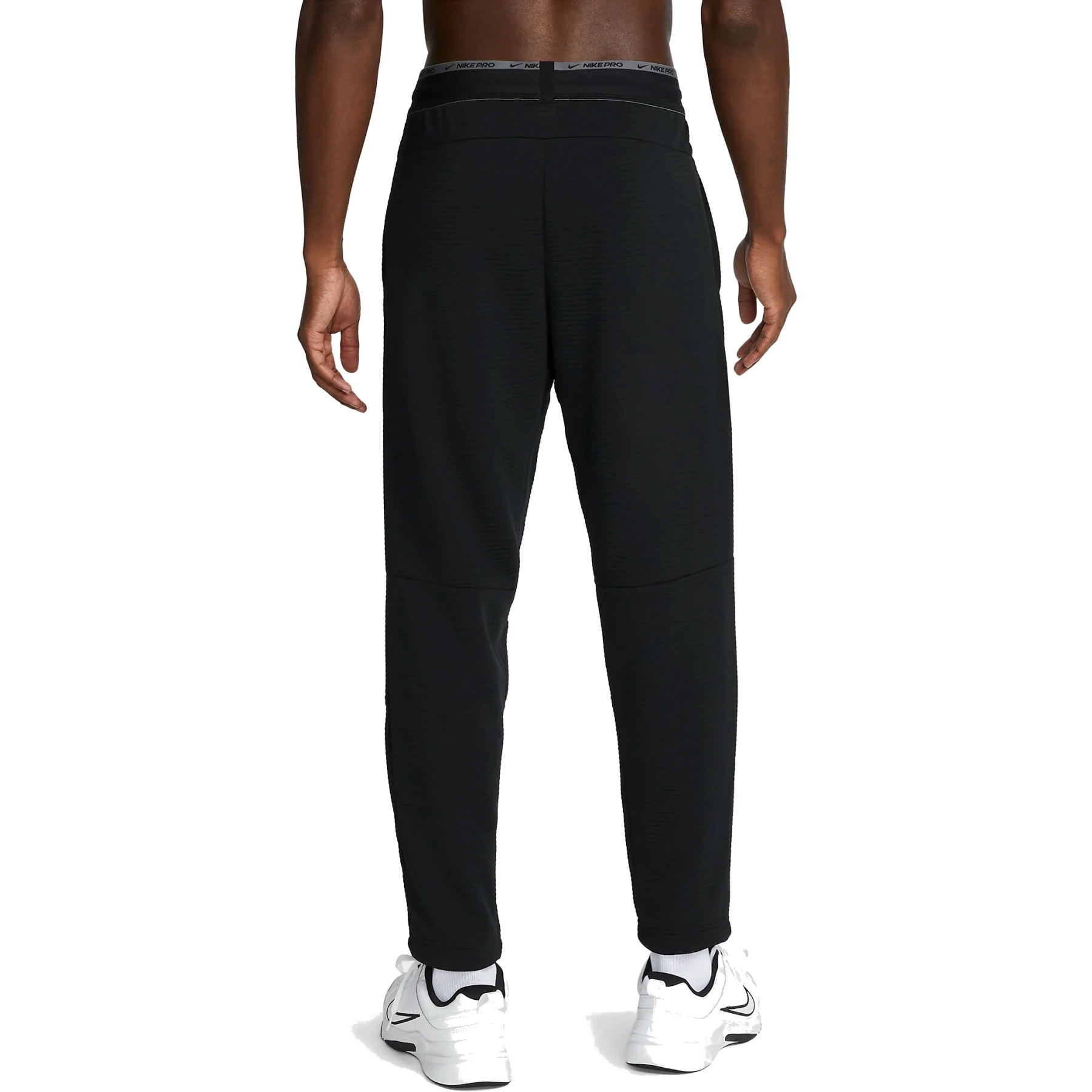 Nike Pro Fleece Fitness Pants Men - black/iron grey DV9910-010