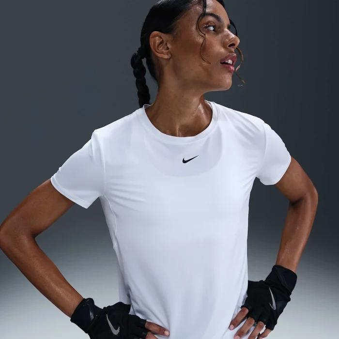 nike white womens top