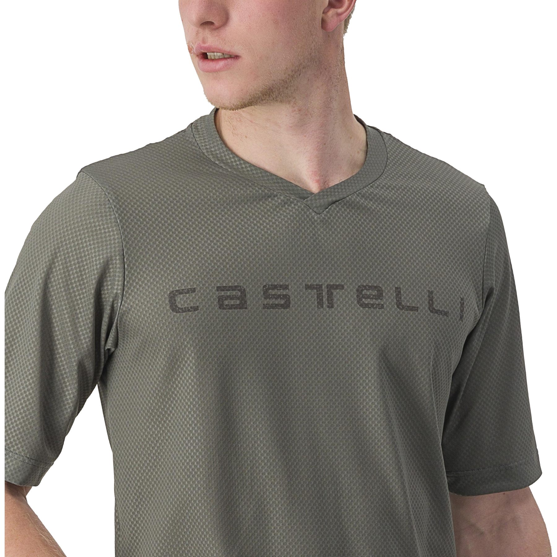 Maglietta Castelli Pro Mesh Uomo - Tecnica, Traspirante, Per Ciclismo O Sport, Grafica Sublimata