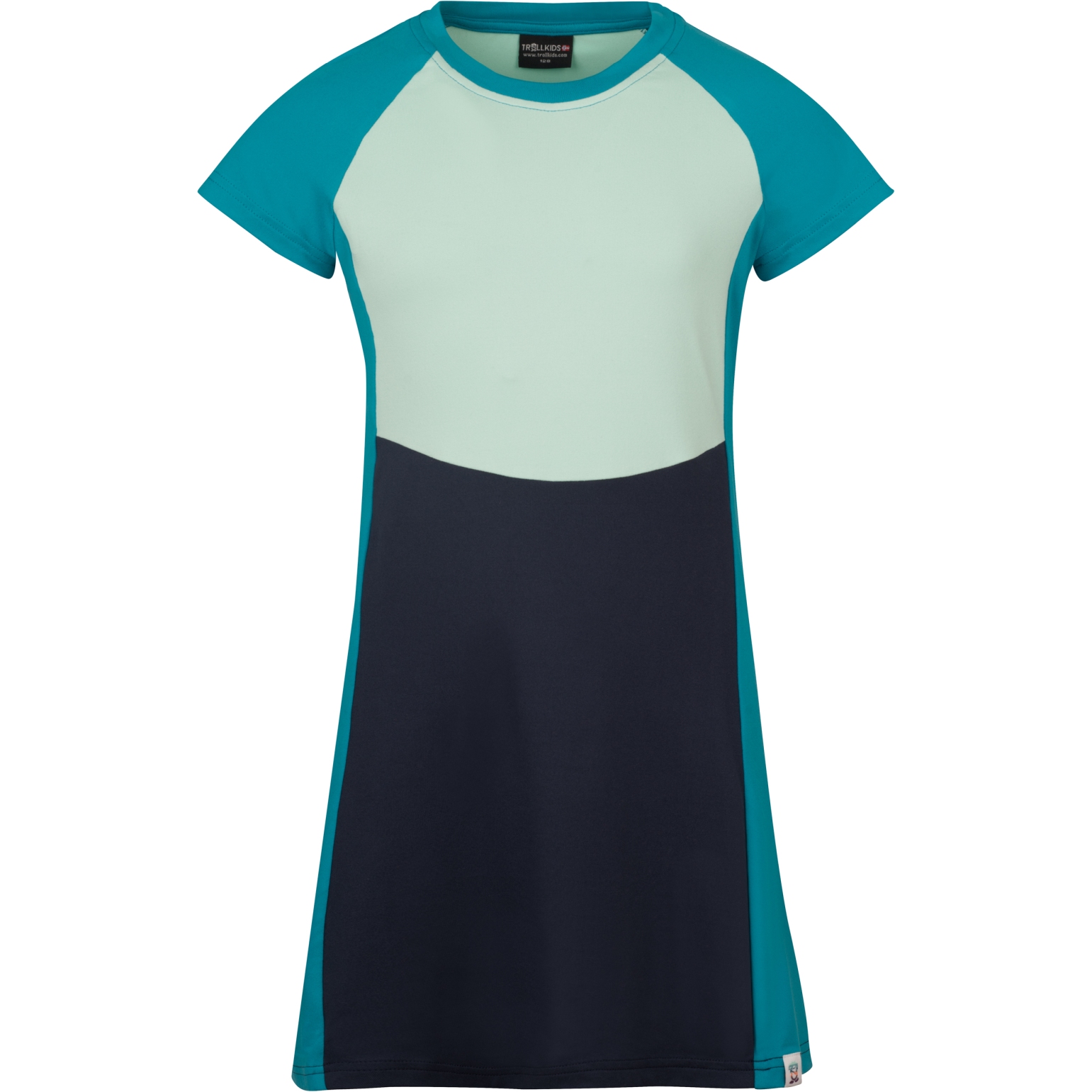 Produktbild von Trollkids Senja Kleid Mädchen - Navy/Dark Turquoise