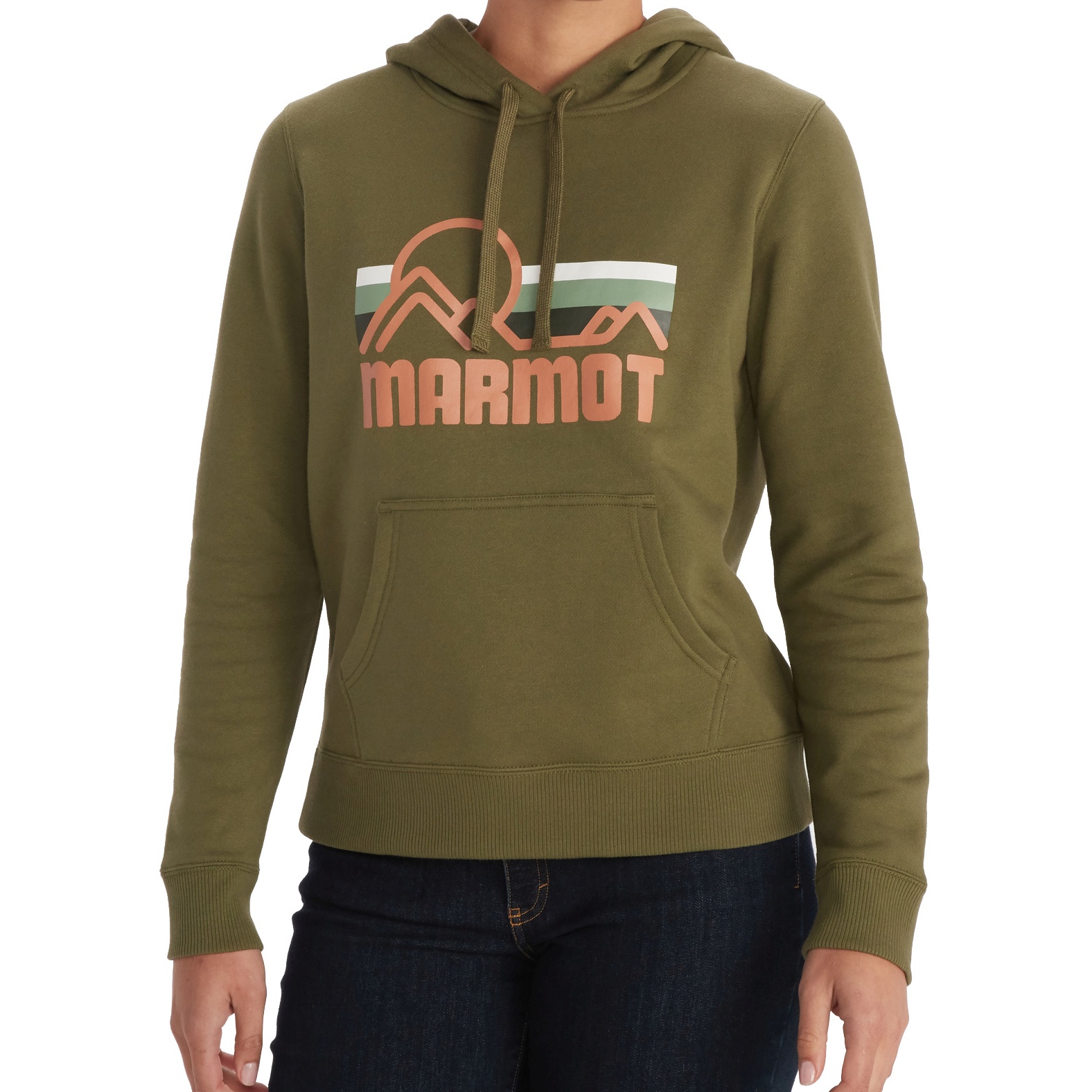 Picture of Marmot Women&#039;s Coastal Hoody - winter moss