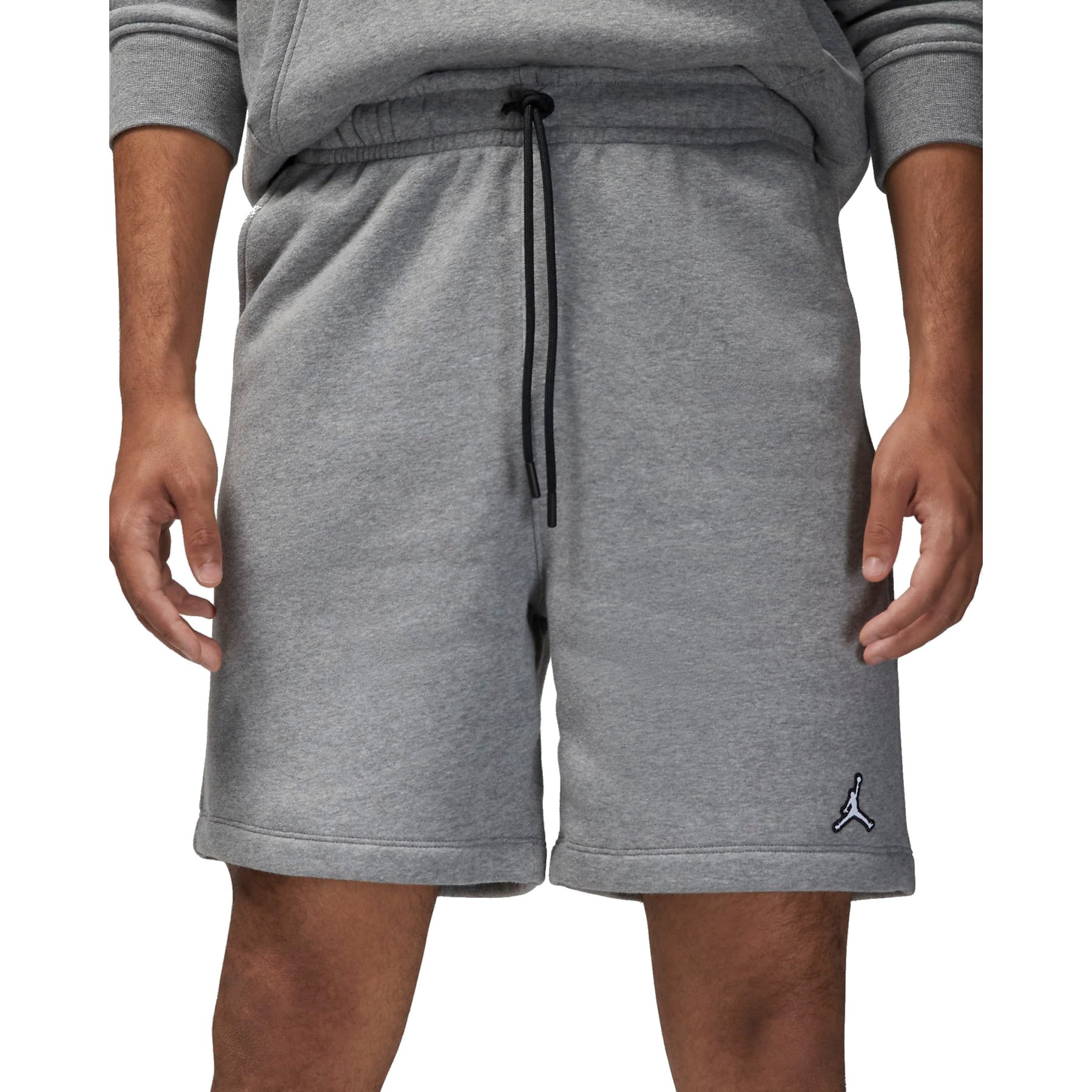 Nike Jordan Essential Fleece Shorts Men - carbon heather/white DQ7470-091