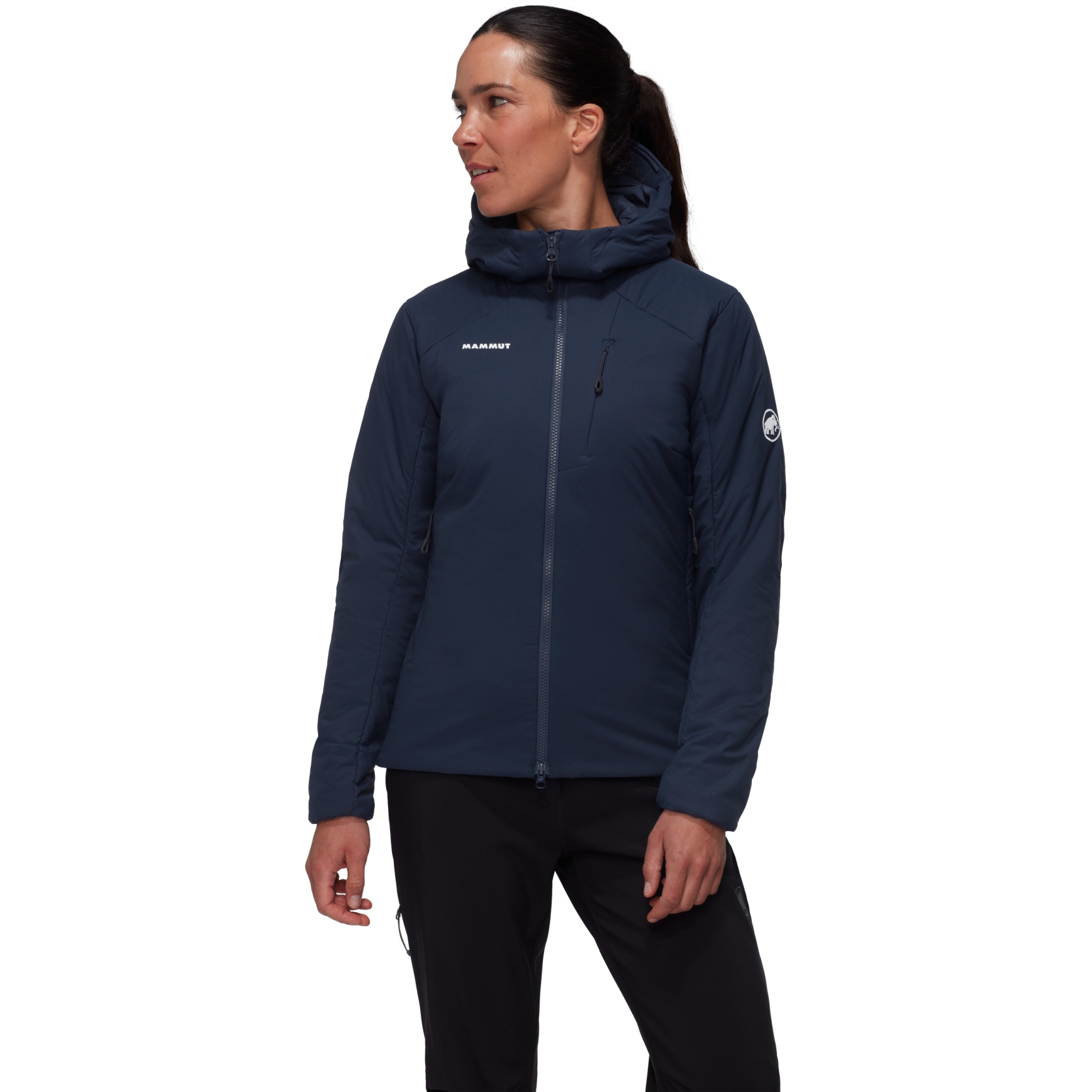 Image of Mammut Rime Flex Insulation Hooded Jacket Women - marine