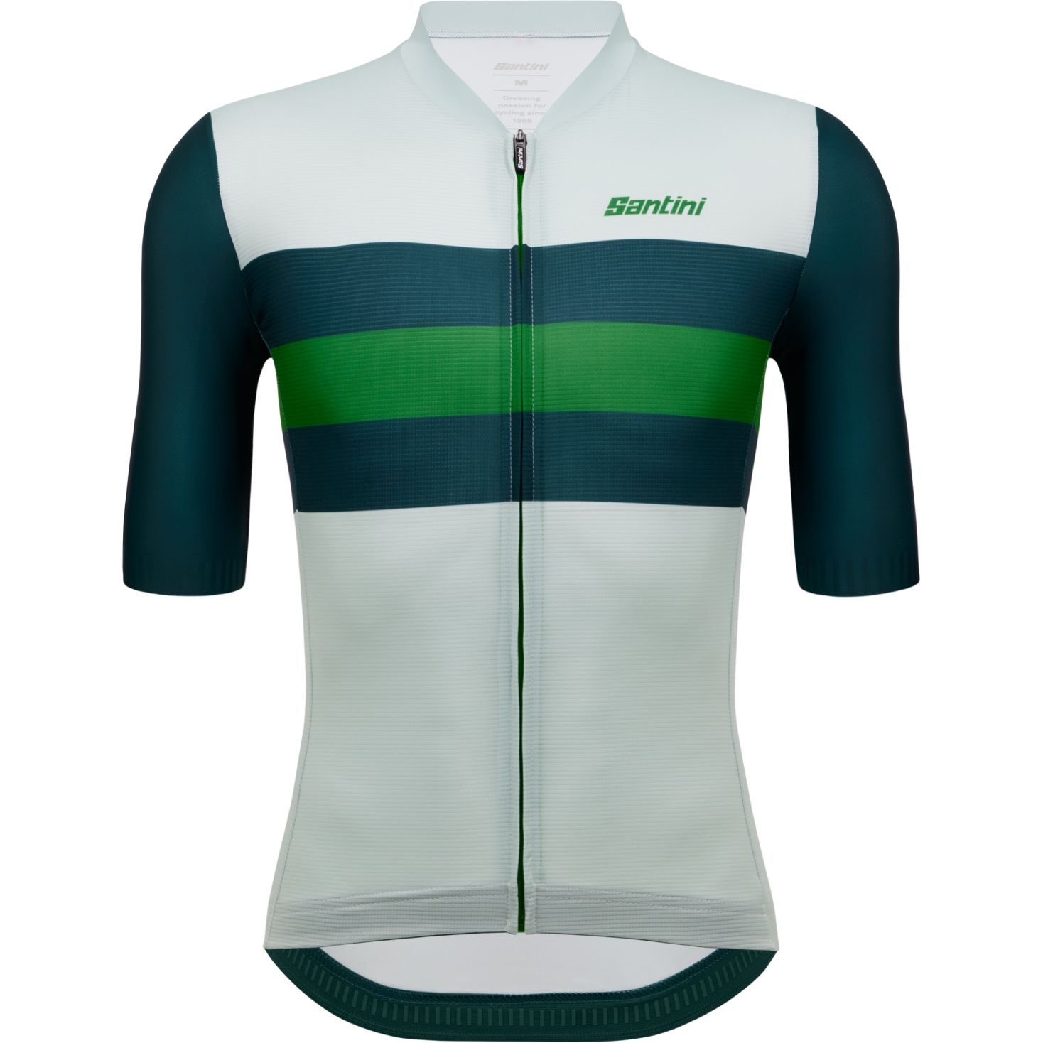 Maillot Cycliste Vintage Santini Pour Homme - Taille M - Fabriqué En Italie - Occasion