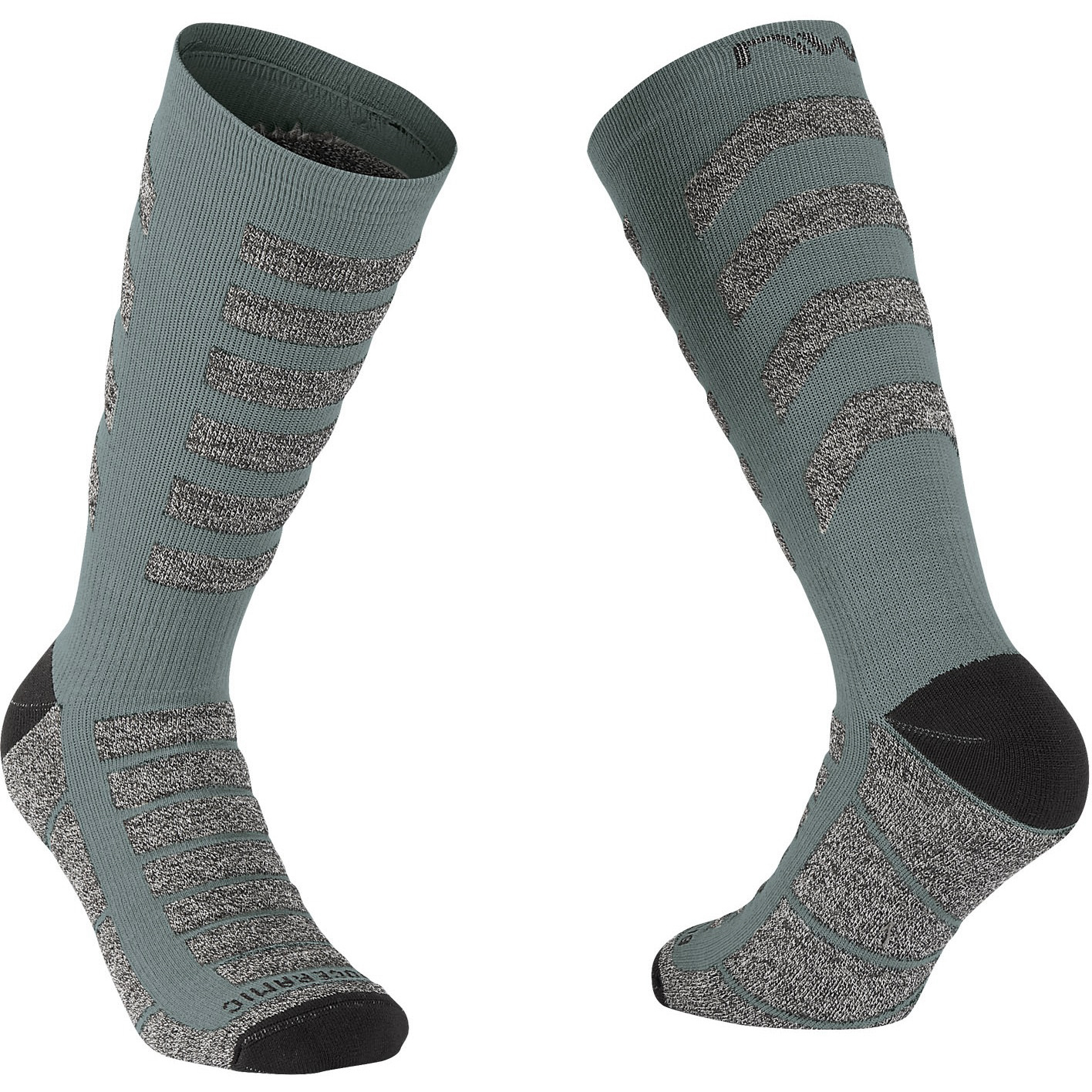 Мужские керамические высокие носки Northwave Husky - shark grey 138 серый